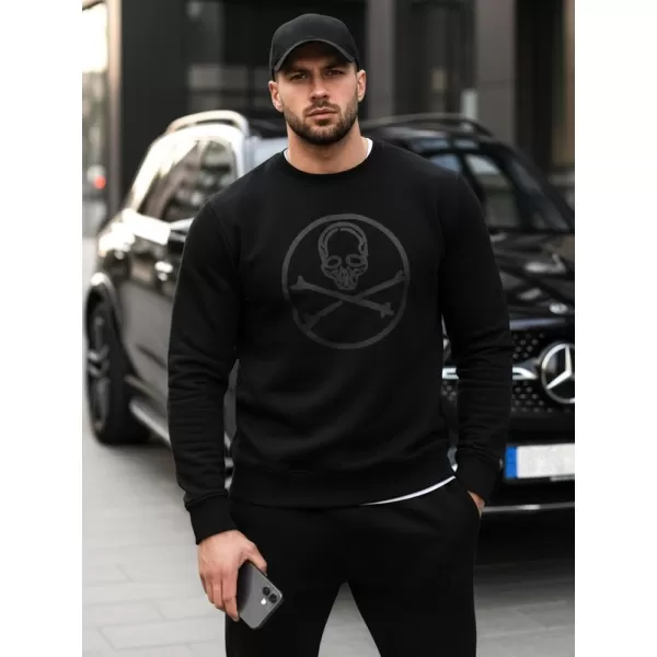  Pánská mikina DSTREET ČERNÁ 