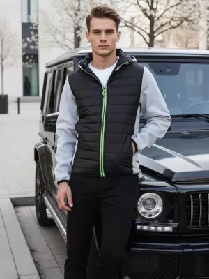Pánská bunda DSTREET SVĚTLE ŠEDÁ