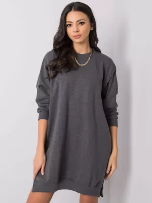 Dámské šaty RELEVANCE RV-SK-6019.67 DARK GREY