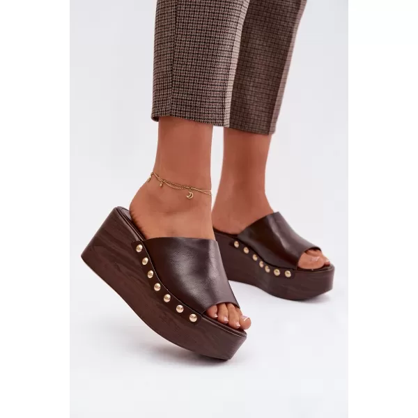  Dámské pantofle BOTO FARINELLE 41623 BROWN 