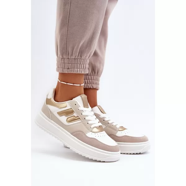  Dámské tenisky BOTO REGINES 30370 WHITE/GOLD 
