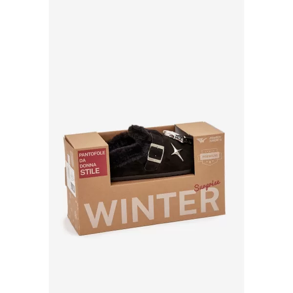  Dámské pantofle BOTO THALORA 40801 BLACK 