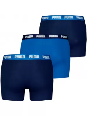 Pánské boxerky PUMA MEN EVERYDAY BOXER 3P 938327-04 BLUE COMBO