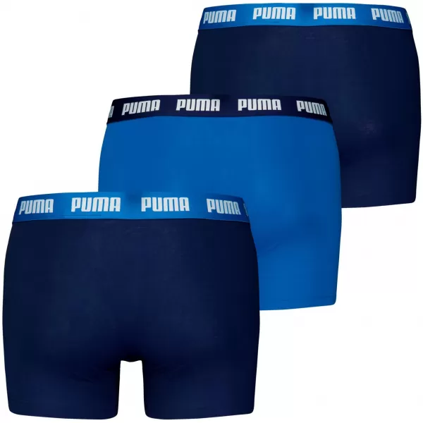  Pánské boxerky PUMA MEN EVERYDAY BOXER 3P 938327-04 BLUE COMBO 