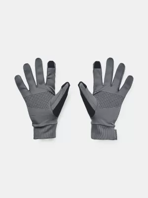 Pánské rukavice UNDER ARMOUR UA STORM LINER ŠEDÁ