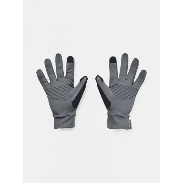  Pánské rukavice UNDER ARMOUR UA STORM LINER ŠEDÁ 