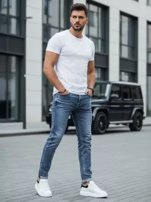 Pánské kalhoty DSTREET MODRÁ