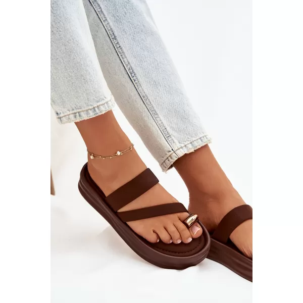  Dámské pantofle BOTO FARIELLE 41284 BROWN 