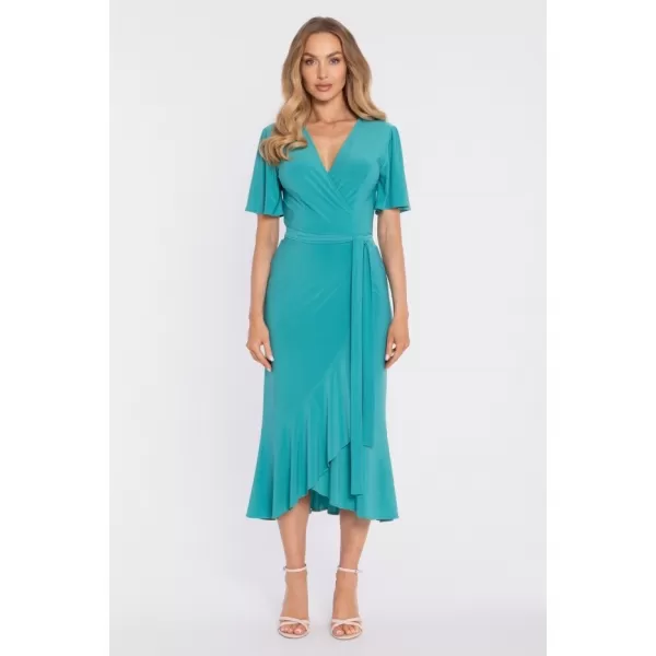  Dámské šaty MOE M912 TURQUOISE 