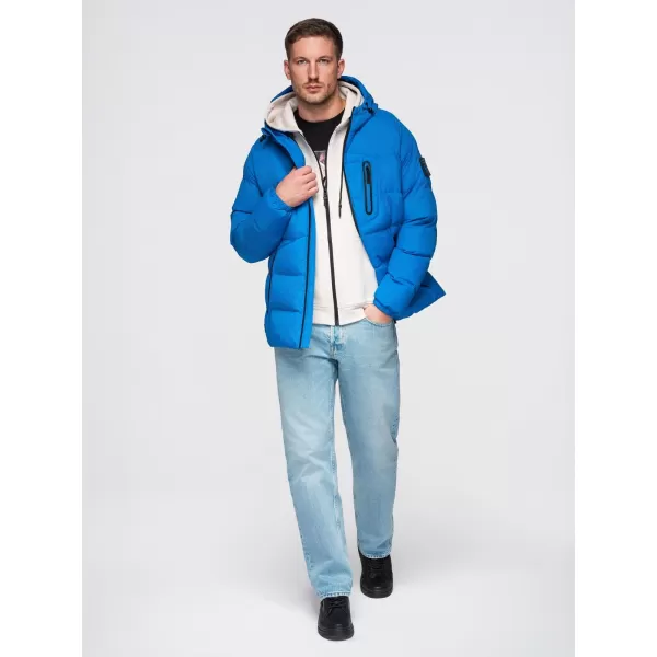  Pánská bunda OMBRE OM-JAHP-0302 BLUE 