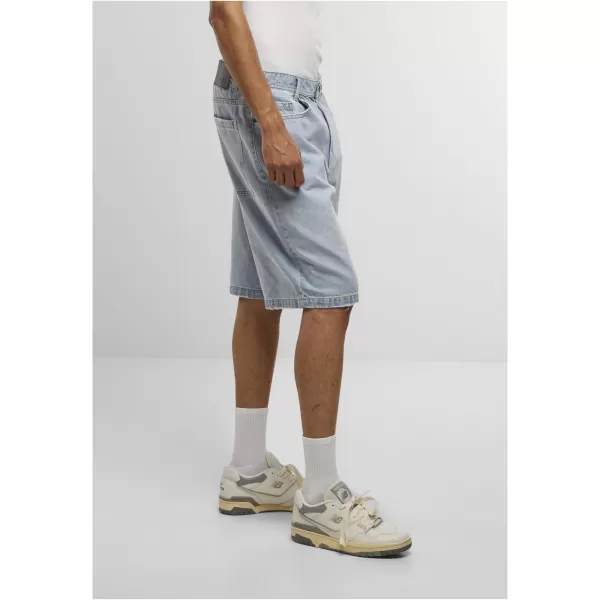  Pánské kraťasy DEF DFSH054 LIGHT BLUE WASHED 