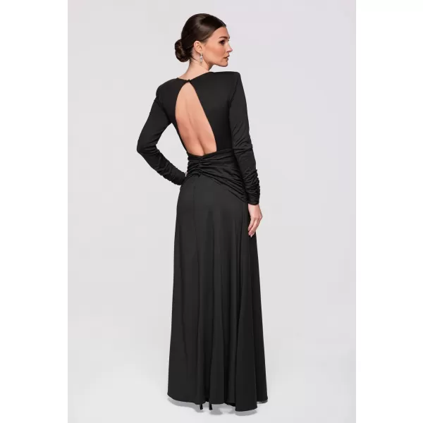  Dámské šaty LARICA LA-OM-DLR272 BLACK 