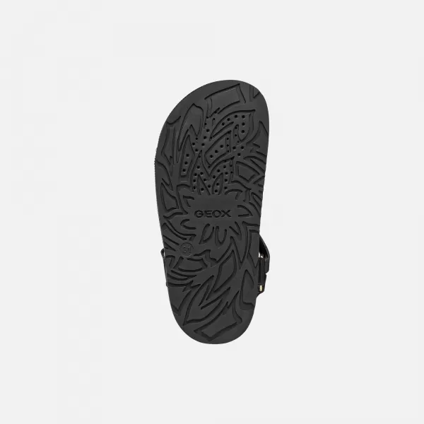  Dívčí sandály GEOX SANDAL FOAMMENTERA J65P0D000BCC9999 ČERNÁ 