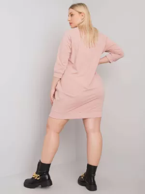Dámské šaty RELEVANCE RV-SK-6847.59P BRIGHT PINK