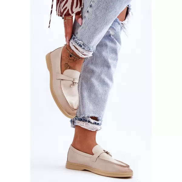  Dámské mokasíny BOTO CORTEZ 26651 BEIGE 