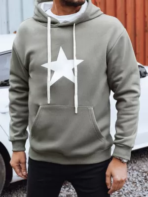 Pánská mikina DSTREET KHAKI