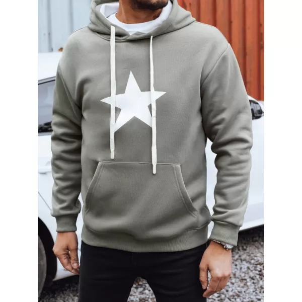  Pánská mikina DSTREET KHAKI 