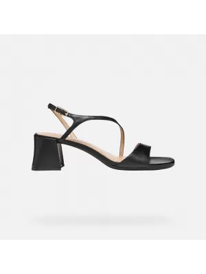 Dámské sandály GEOX NEW ERAKLIA 50 T01 G012950 ČERNÁ