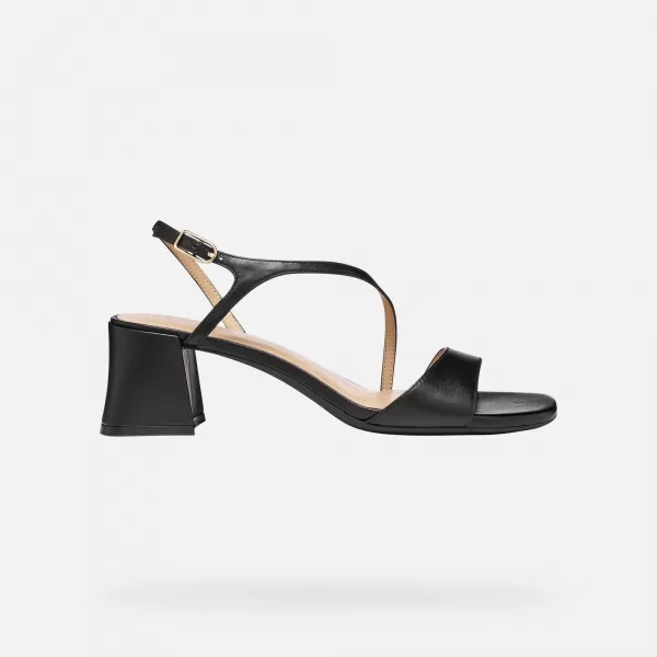  Dámské sandály GEOX NEW ERAKLIA 50 T01 G012950 ČERNÁ 