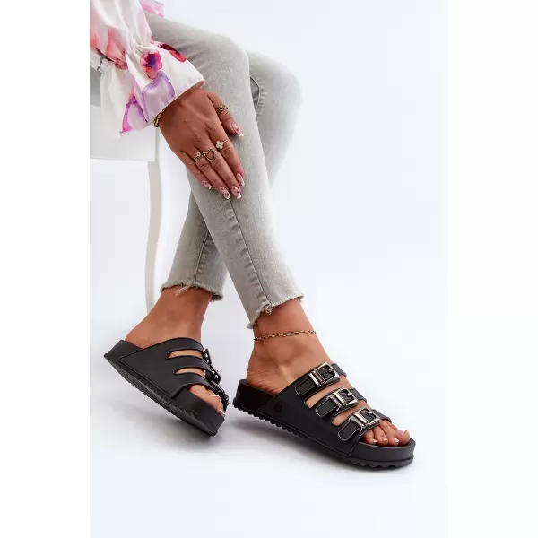  Dámské pantofle ZAXY JJ285058 BLACK 