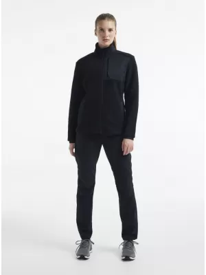 Dámská fleecová mikina Sherpa CRAFT Corp. ADV Pile Fleece Jacket W ČERNÁ