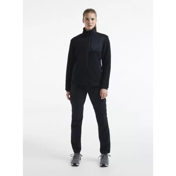  Dámská fleecová mikina Sherpa CRAFT Corp. ADV Pile Fleece Jacket W ČERNÁ 