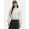 Dámská mikina UNDER ARMOUR UA ICON VIDA FLC CREW BÍLÁ