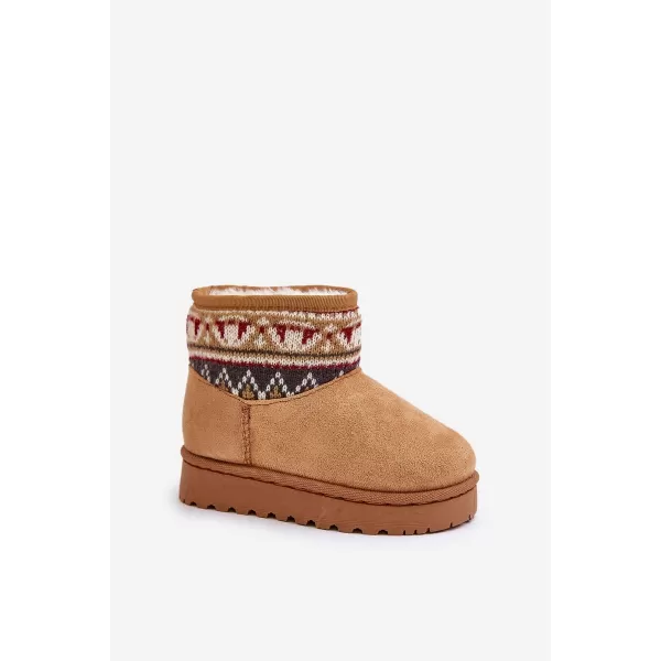  Dětské boty BOTO MIRIRAE 34582 CAMEL 