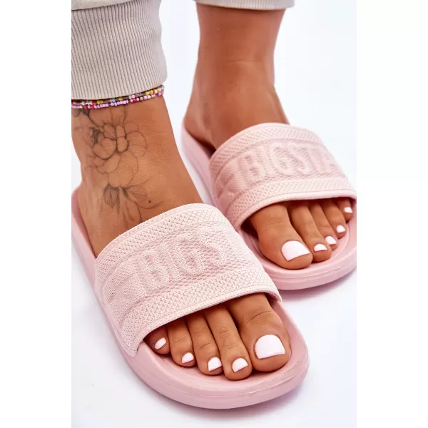  Dámské pantofle BIG STAR LL274A157 PINK 