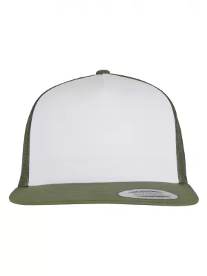 Čepice FF 6006W OLIVE/WHITE/LODEN
