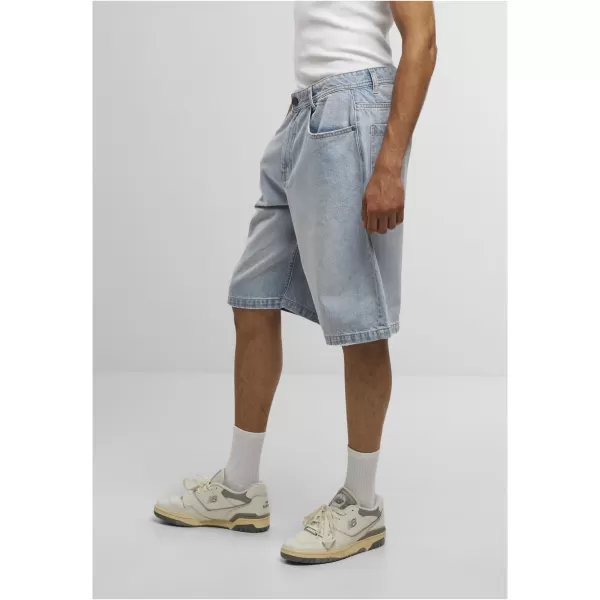 Pánské kraťasy DEF DFSH054 LIGHT BLUE WASHED 