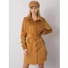 Dámské šaty ITALY MODA DHJ-SK-10333.12P CAMEL