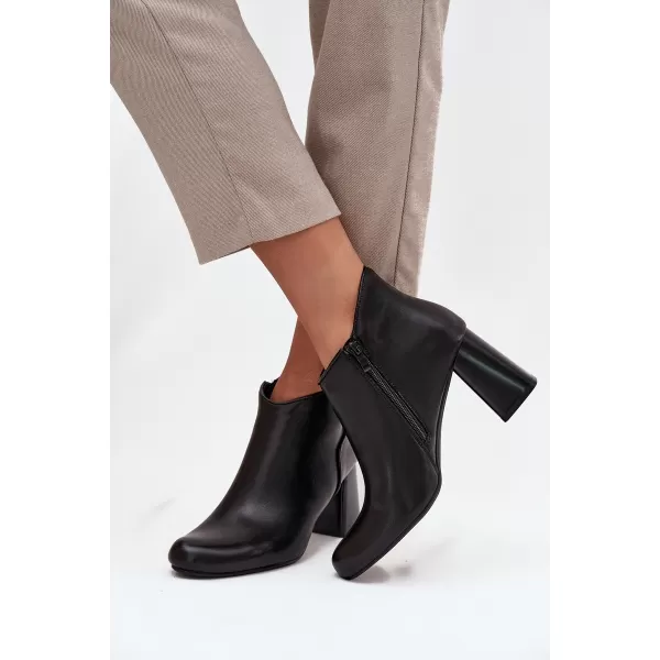  Dámské boty na podpatku BOTO IVESSARA 39751 BLACK 