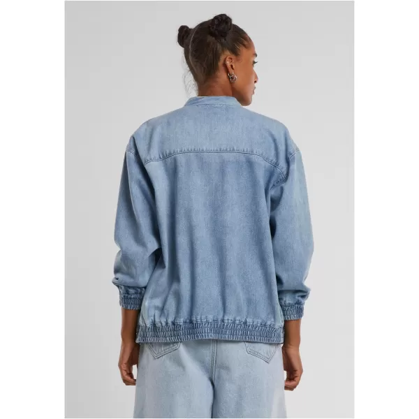  Dámská bunda URBAN CLASSICS TB7131 NEW LIGHT  BLUE DIRTY WASHED 