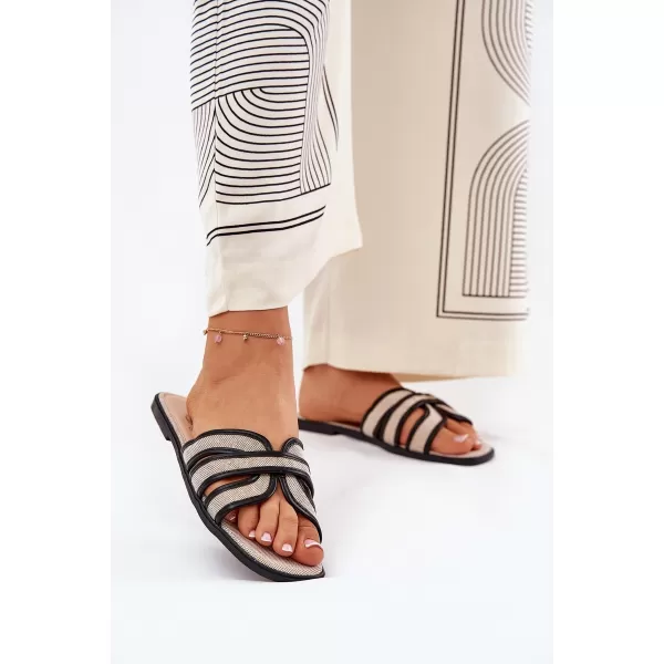  Dámské pantofle BOTO TOBIN 36257 BLACK 
