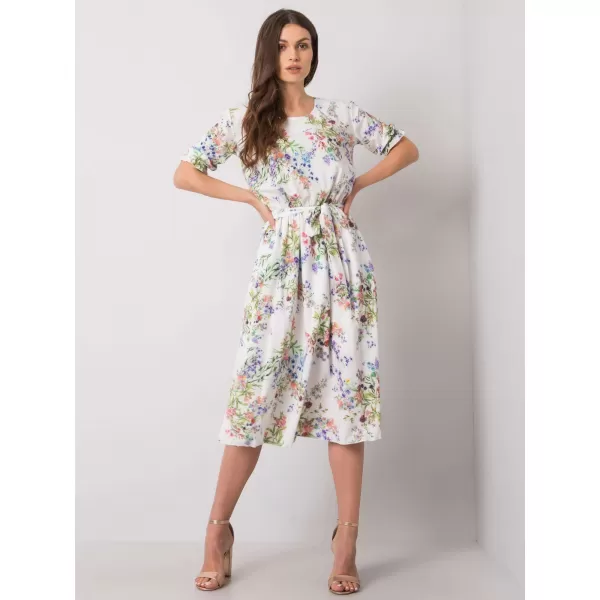  Dámské šaty LAKERTA LK-SK-507639-1.75P WHITE-GREEN 