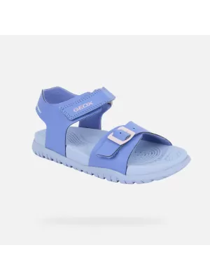 Dívčí sandály GEOX FUSBETTO J35HQA000BCC8039 FIALOVÁ