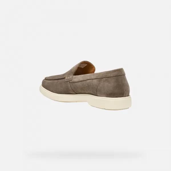  Pánské mokasíny GEOX SPHERICA EC17 G014394 ŠEDÁ 