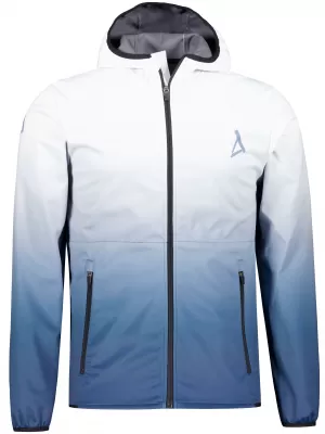 Pánská softshellová bunda premium ALTISPORT VOJ/ALM126JACK01 NÁMOŘNÍ MODRÁ/BÍLÁ