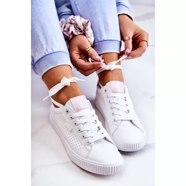  Dámské tenisky BIG STAR HH274073 WHITE/PINK 