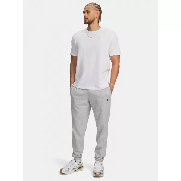  Pánské tepláky UNDER ARMOUR RIVAL LW JOGGER 6014638-011 ŠEDÁ 