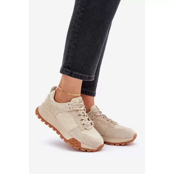  Dámské tenisky BIG STAR OO274A315 BEIGE 