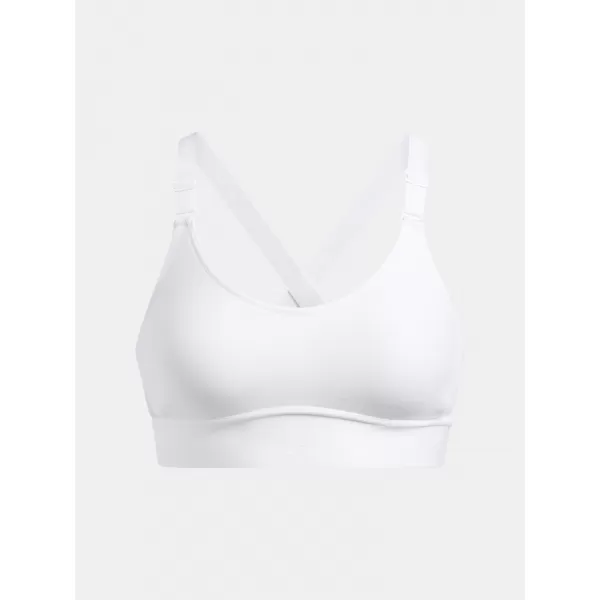  Dámská podprsenka UNDER ARMOUR INFINITY MID 2.0 BRA 1384123-101 BÍLÁ 