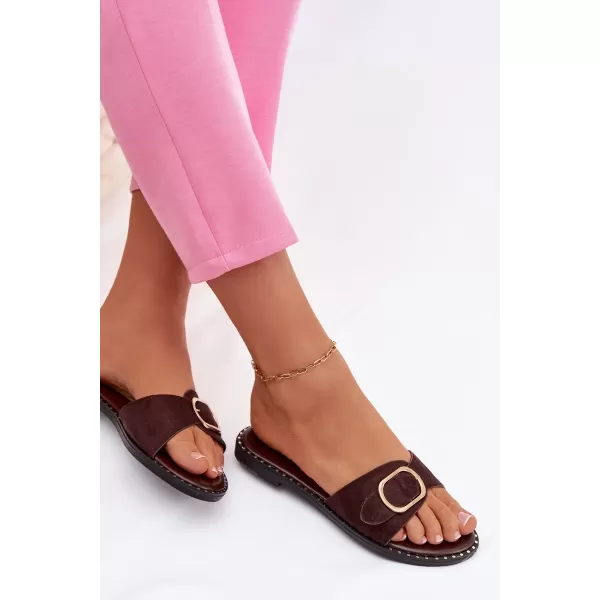  Dámské pantofle BOTO SELIVELLE 41578 BROWN 