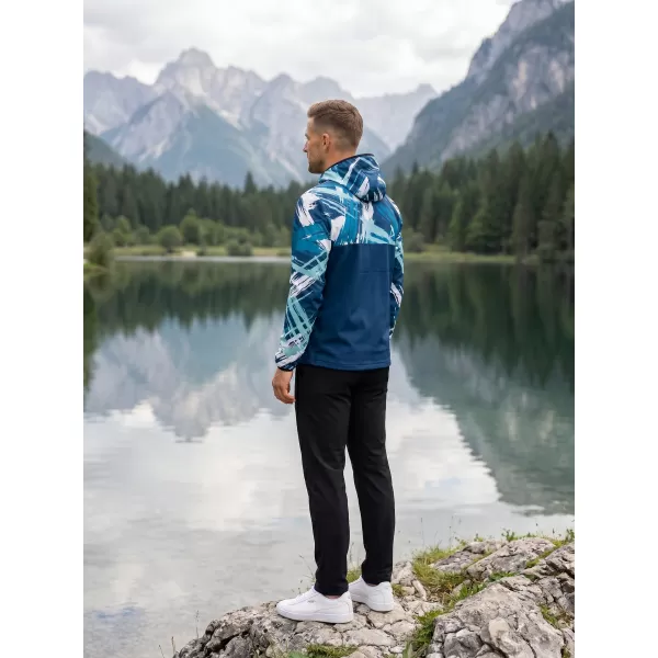  Pánská softshellová bunda premium ALTISPORT VOJ/ALM039JACK01 NÁMOŘNÍ MODRÁ 