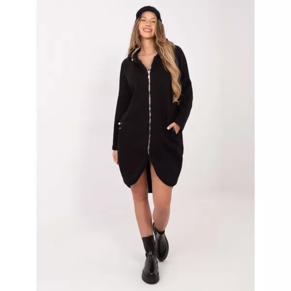  Dámská mikina RUE PARIS RV-BL-4858-1.99P NOIRE 