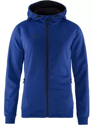 Dámská bunda s kapucí CRAFT Corp. ADV Unify Hoodie Jacket W KLUBOVÁ KOBALTOVÁ