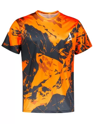 Pánské tričko premium ALTISPORT VOJ/ALM131TR01 ORANŽOVÁ/ČERNÁ