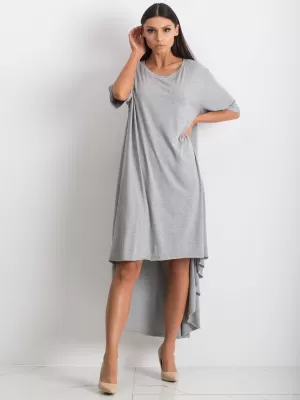 Dámské šaty RUE PARIS RV-SK-4889.07X GRAY