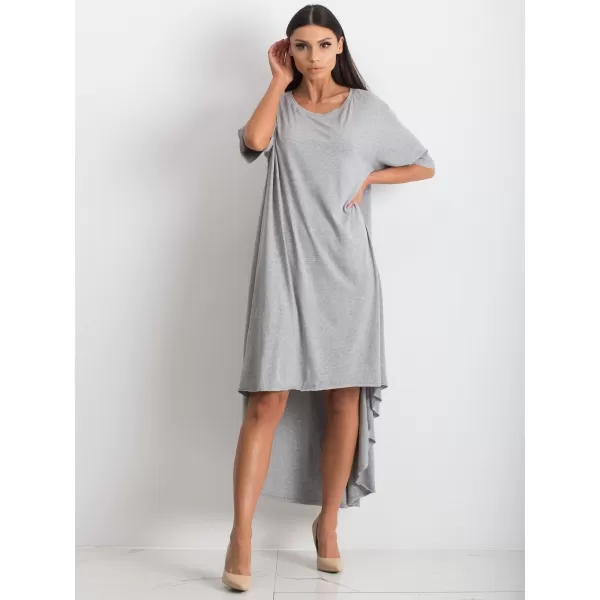  Dámské šaty RUE PARIS RV-SK-4889.07X GRAY 